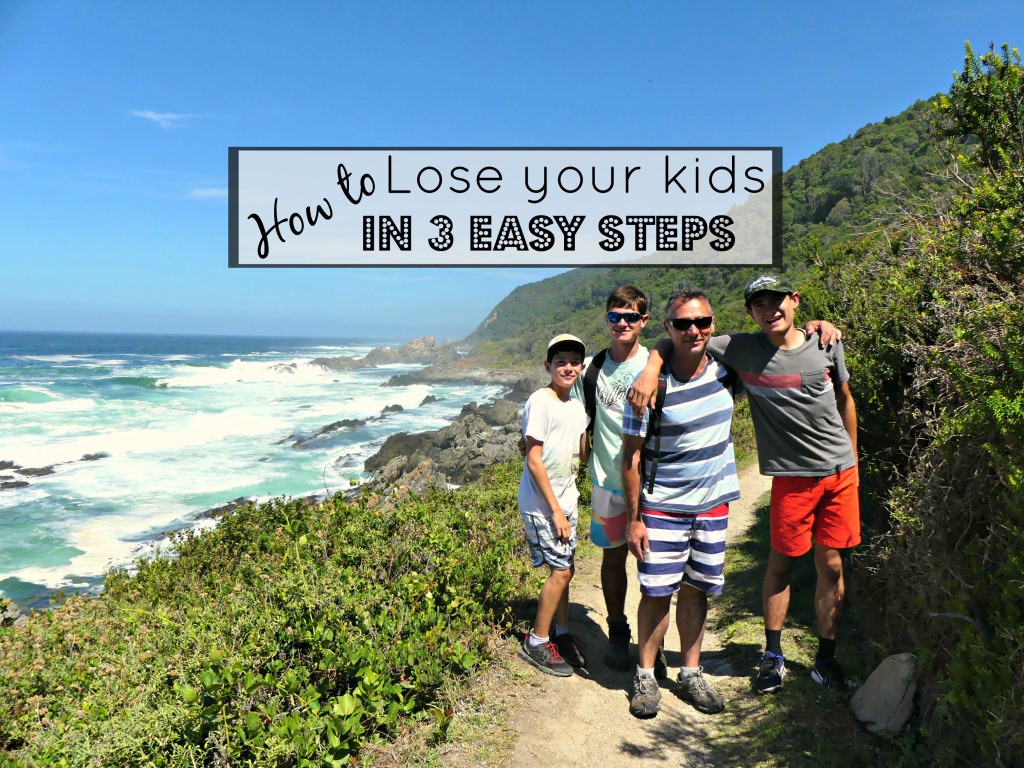 How to Lose your Kids on the Otter Trail in 3 Easy Steps